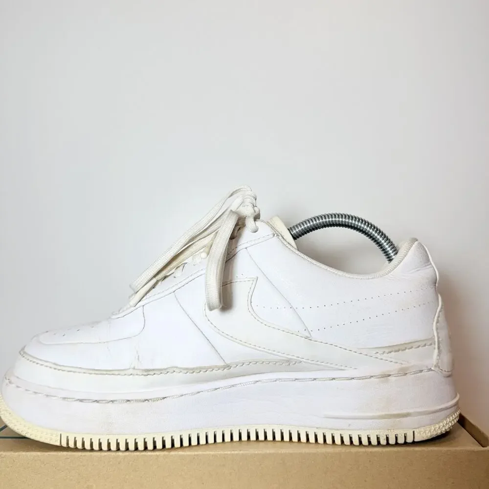 Nike Air Force 1 Jester XX Triple White Womens Shoes Size 10 AF1 Low Sneakers
